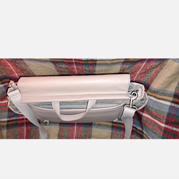 Sweet Skip And Hop Baby Diaper Bag With Changing Pad Beige/Grey Lrg Bag - Picture 7 of 8